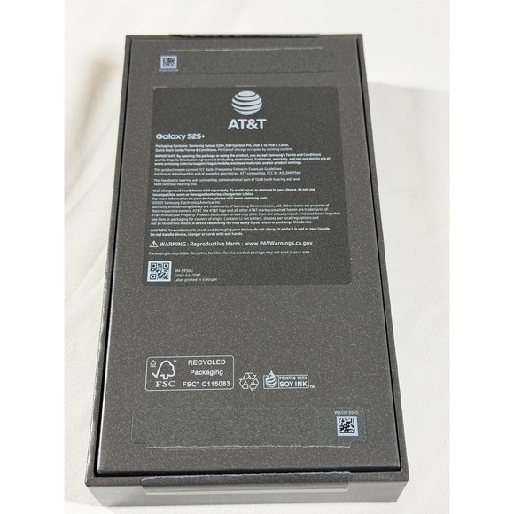 Samsung Galaxy S25+ SM S936U Silver Shadow 256GB - Box Only - Picture 4 of 6